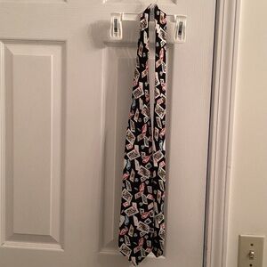 World Poker Tour Tie 2014 Playing Card Pattern Tie